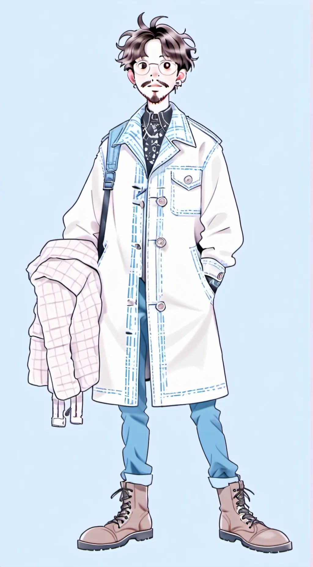 ai character: Dr reflex background
