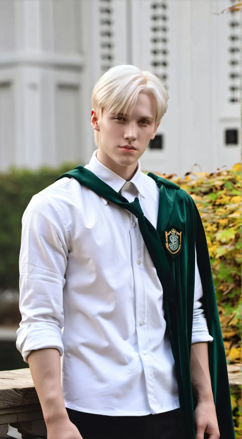 ai character: Draco Malfoy  background