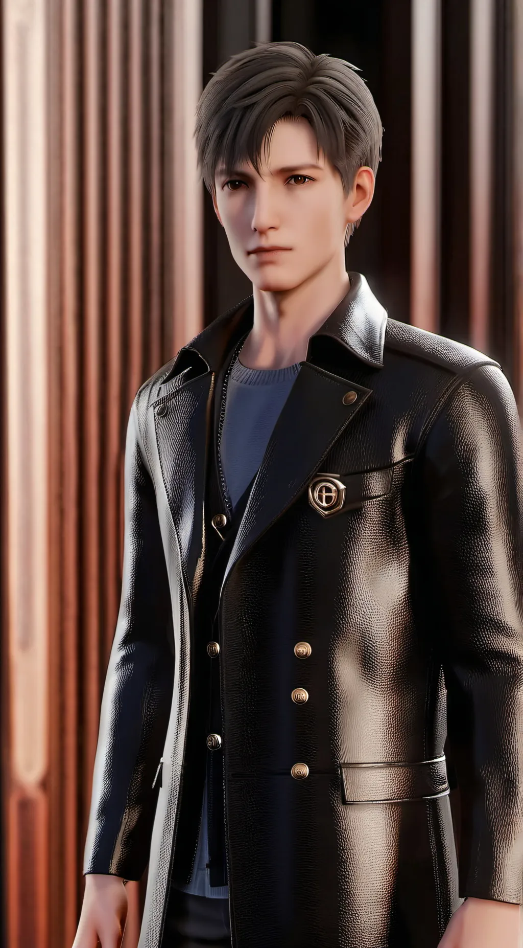 ai character: Paxton  background