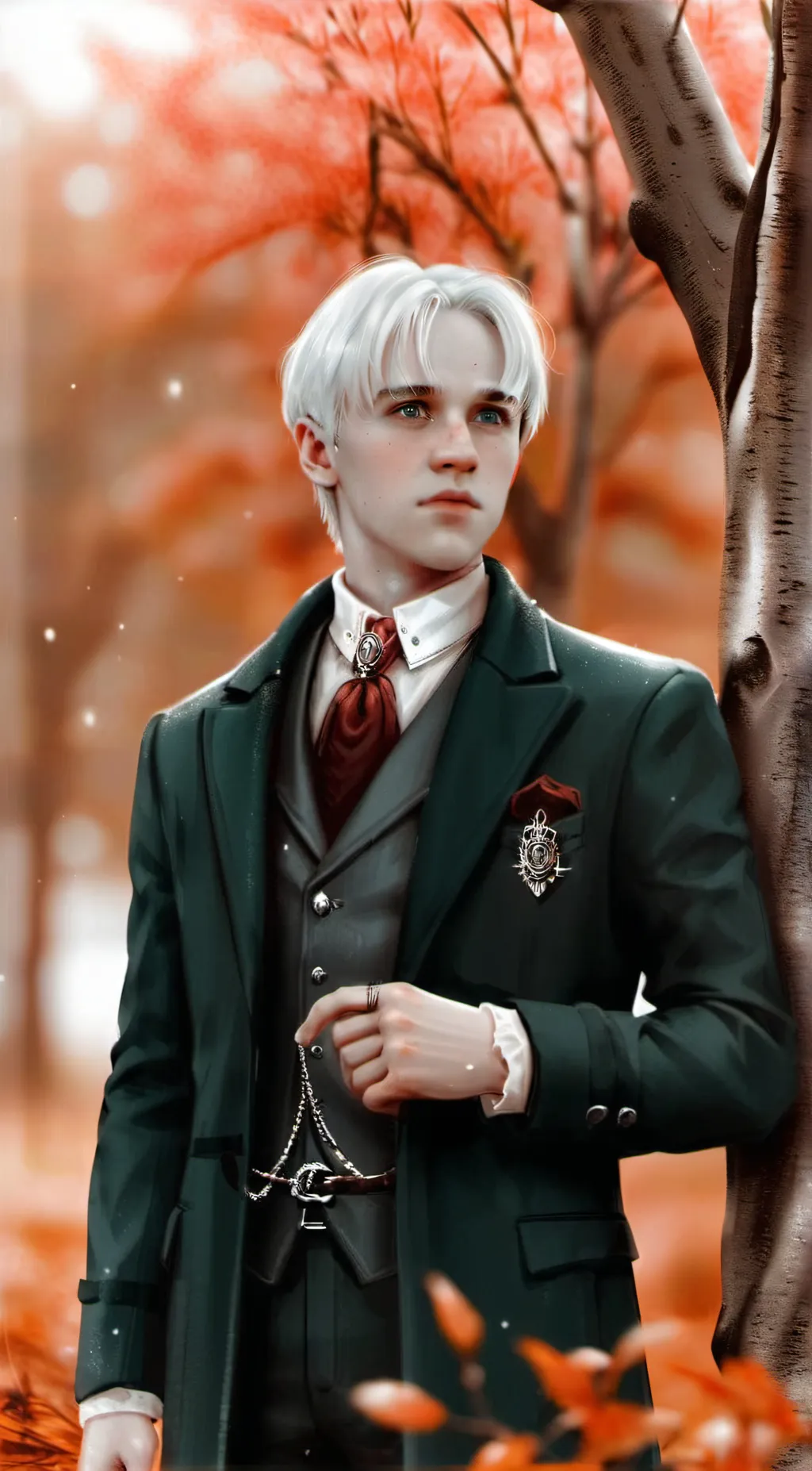 ai character: Draco Malfoy  background