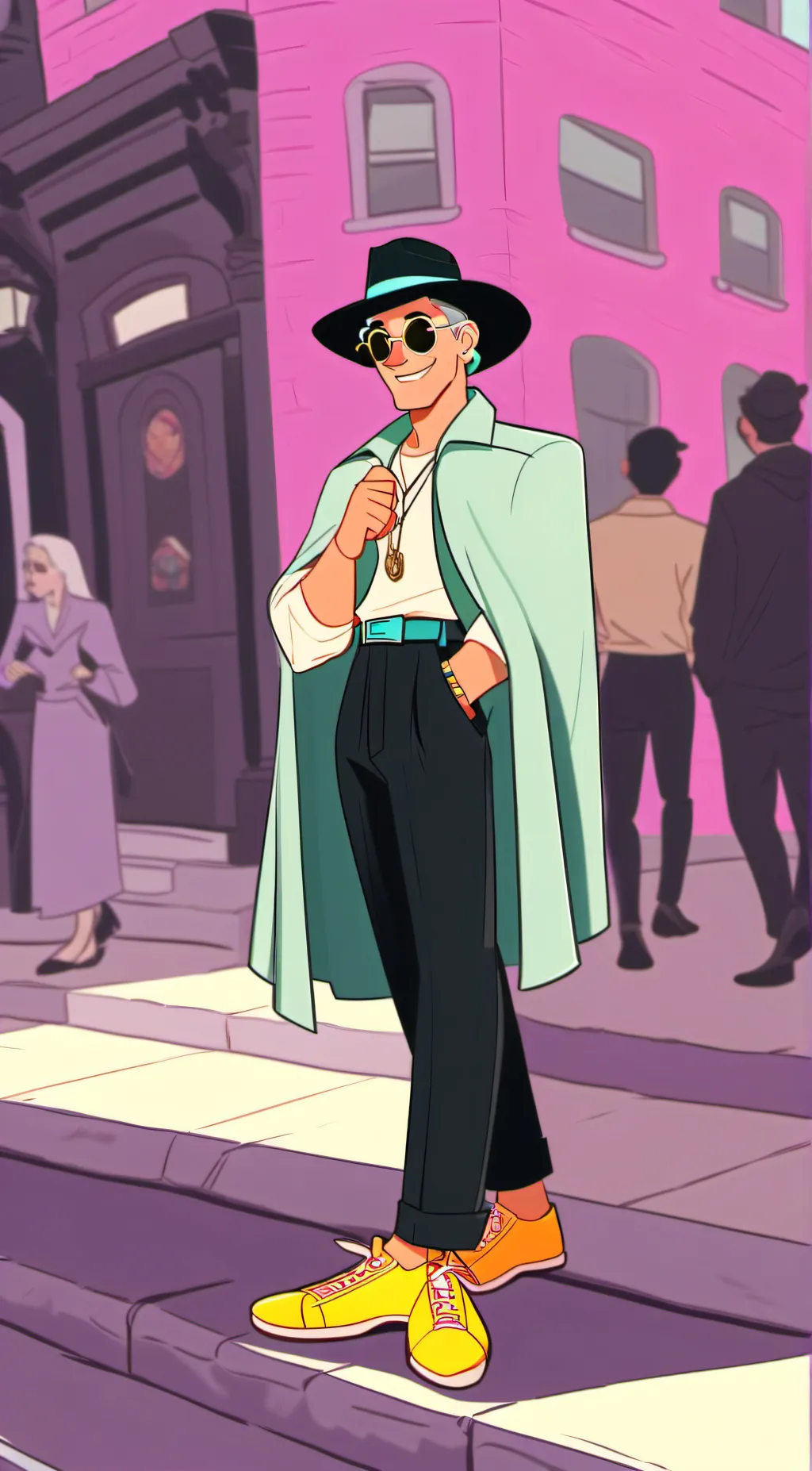 ai character: Kiroe background