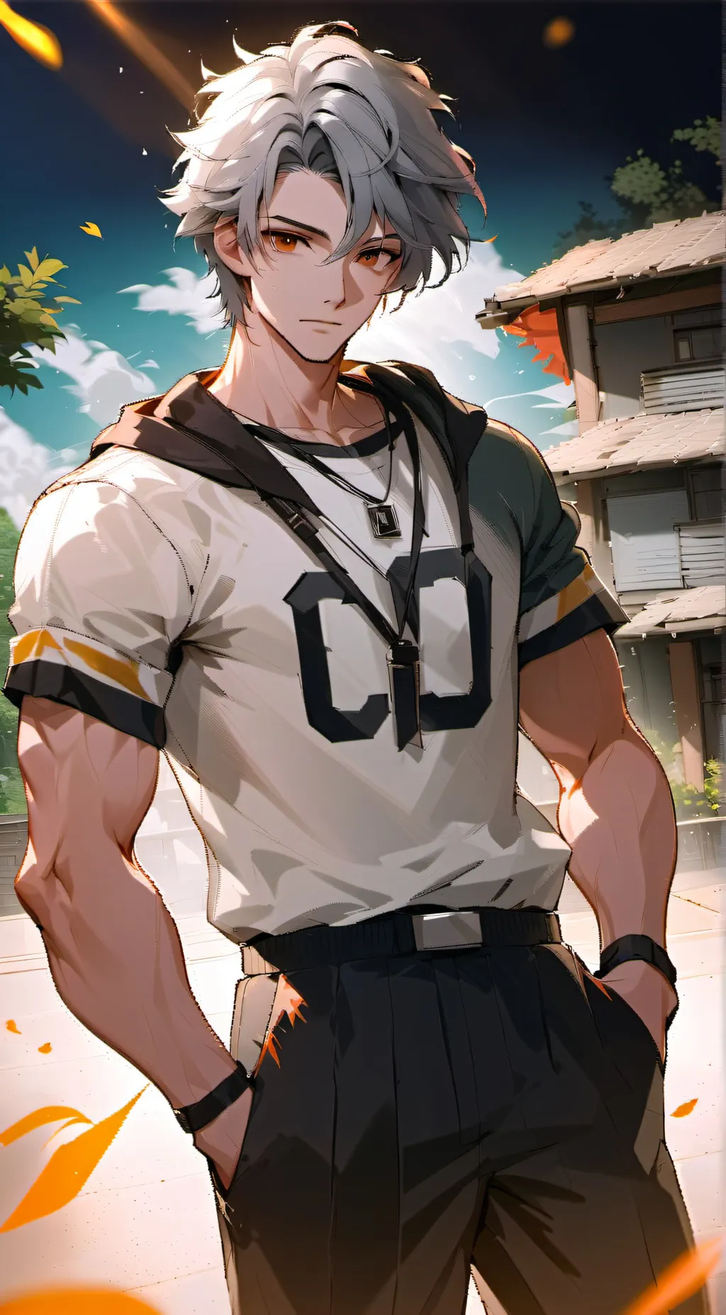 ai character: Lucas background
