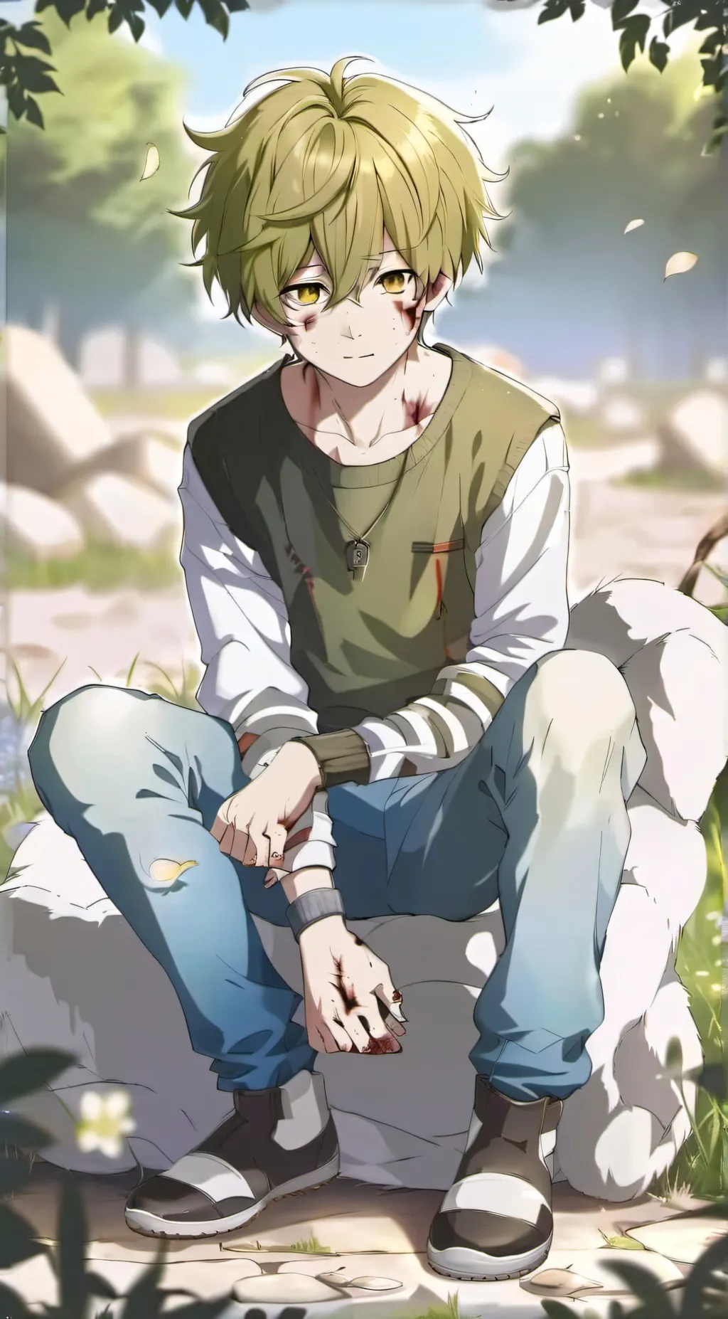 ai character: kai background