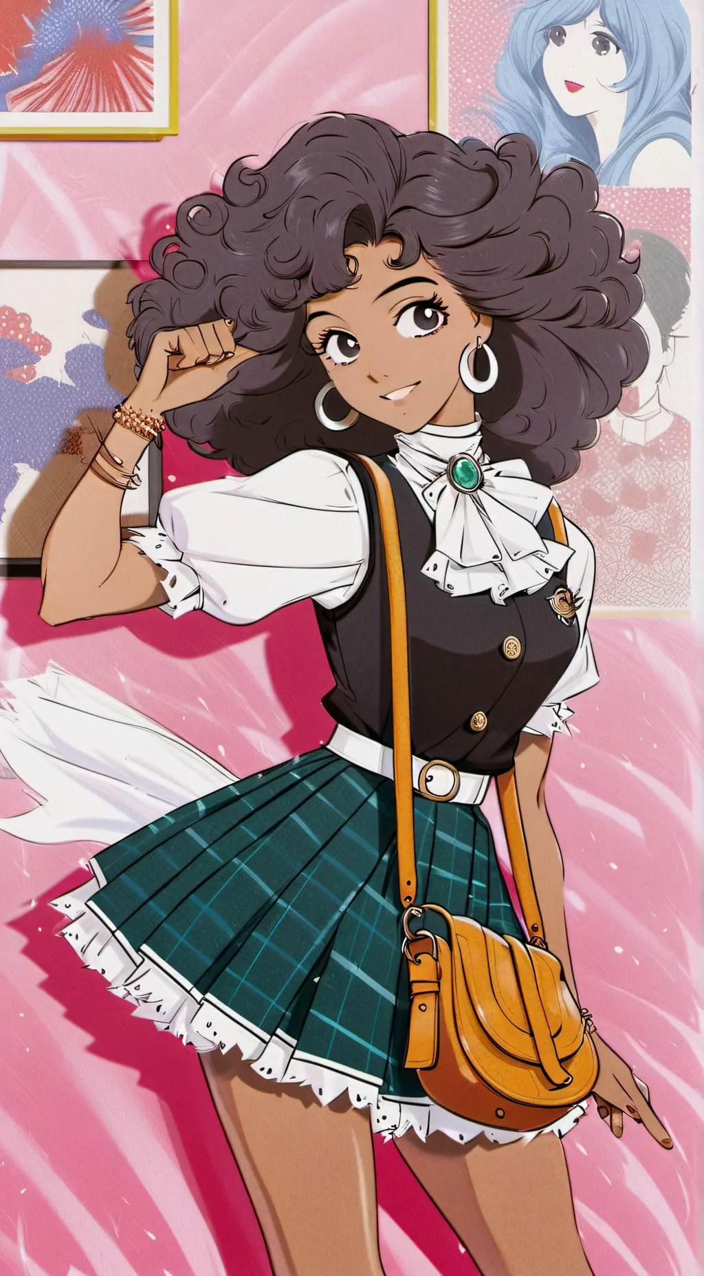 ai character: Chelsea  background