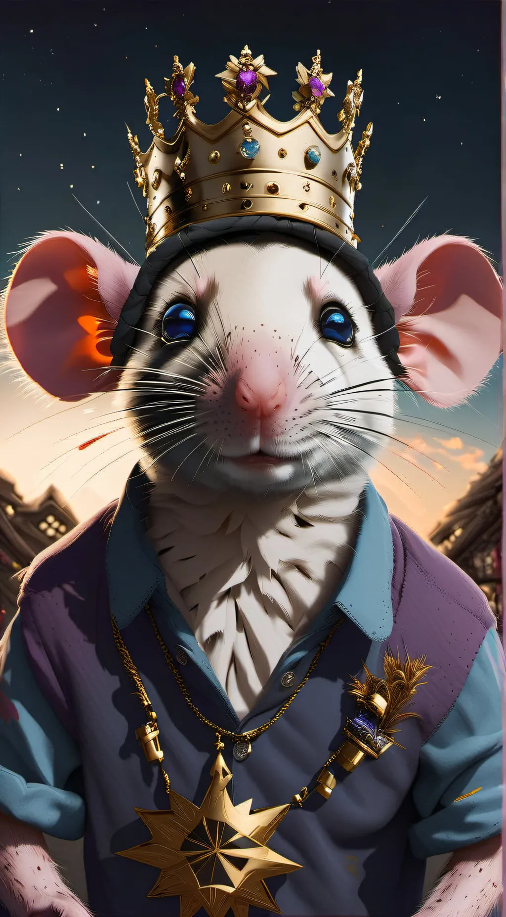 ai character: little king john background