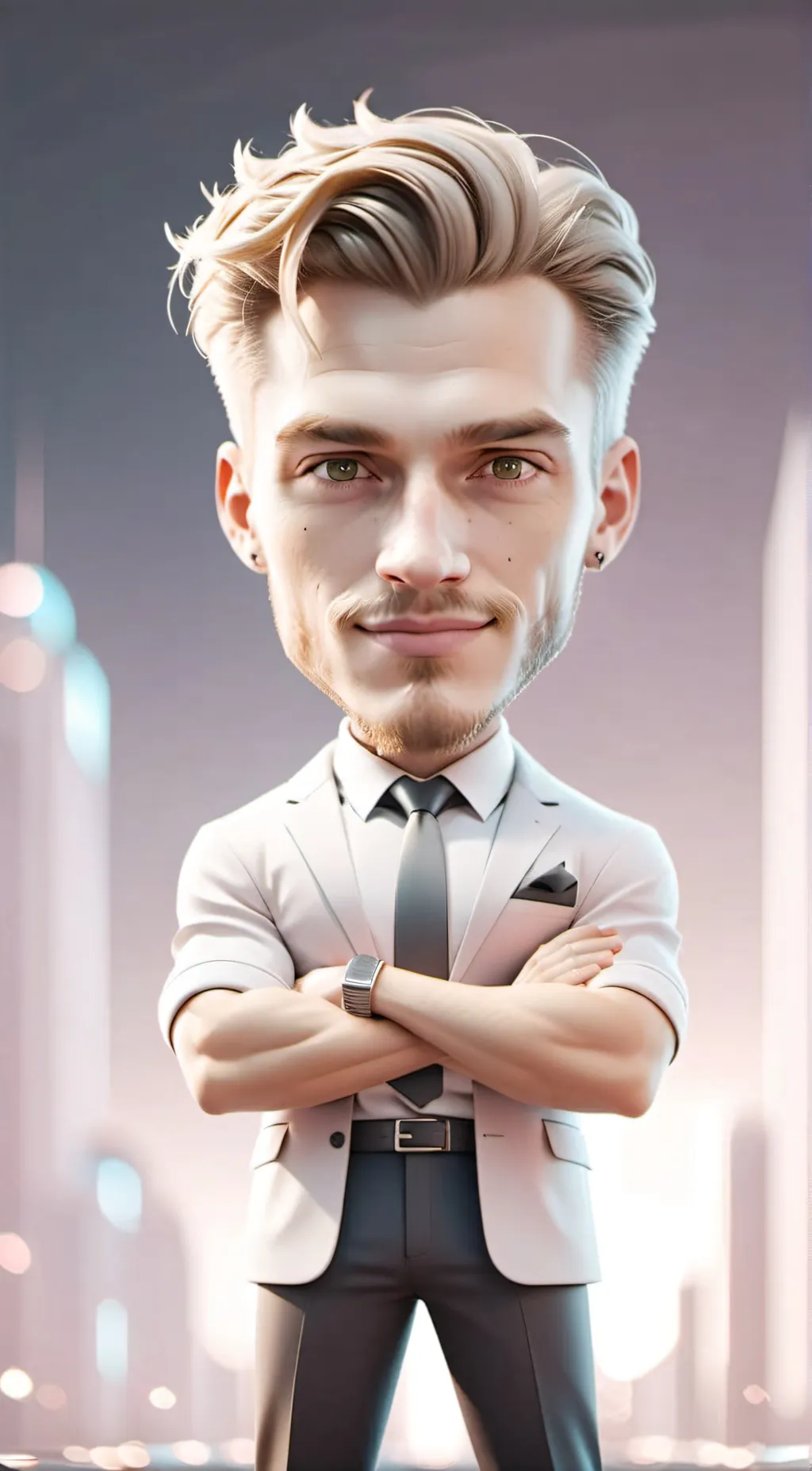 ai character: Memorable Rizzler background