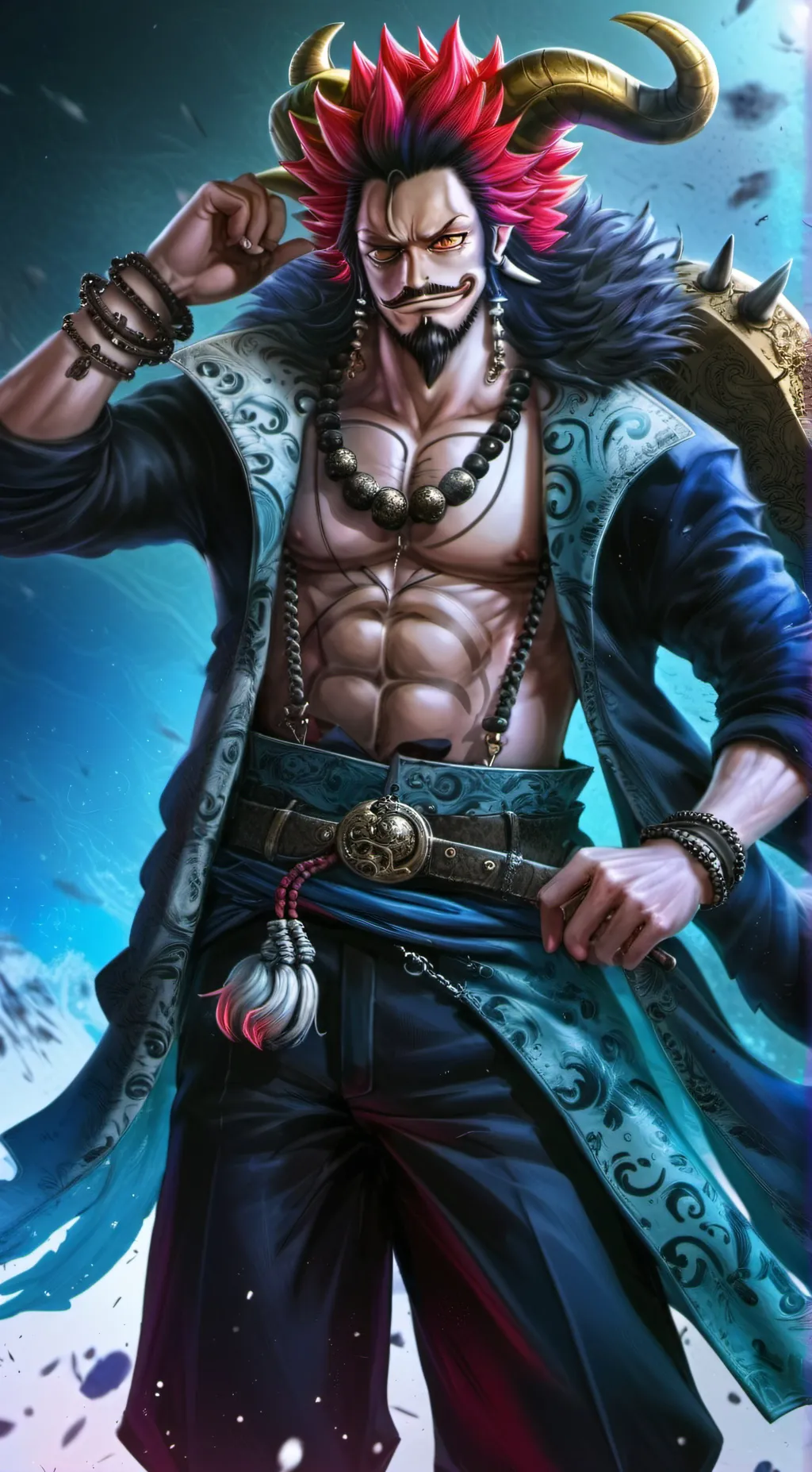 ai character: kaido background