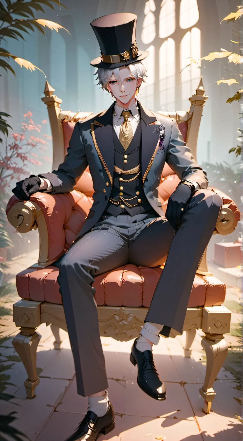 ai character: Henry stickmin background