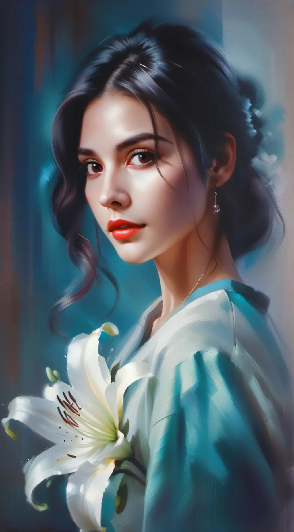 ai character: lily  background