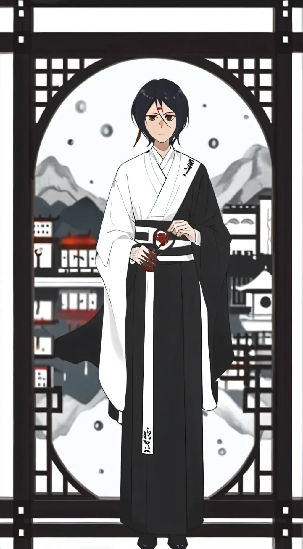 ai character: Rukia background