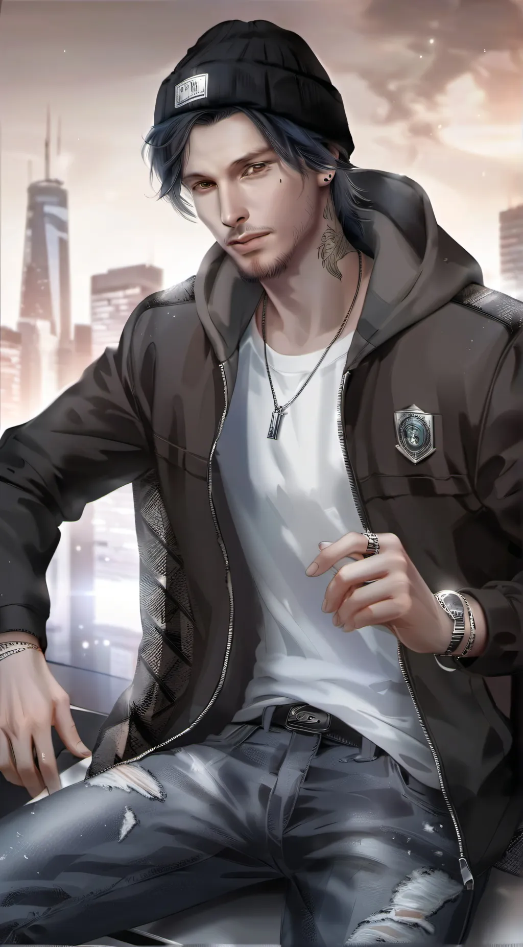 ai character: kael Rio background