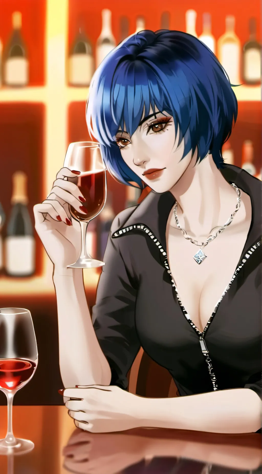 ai character: Tae Takemi background