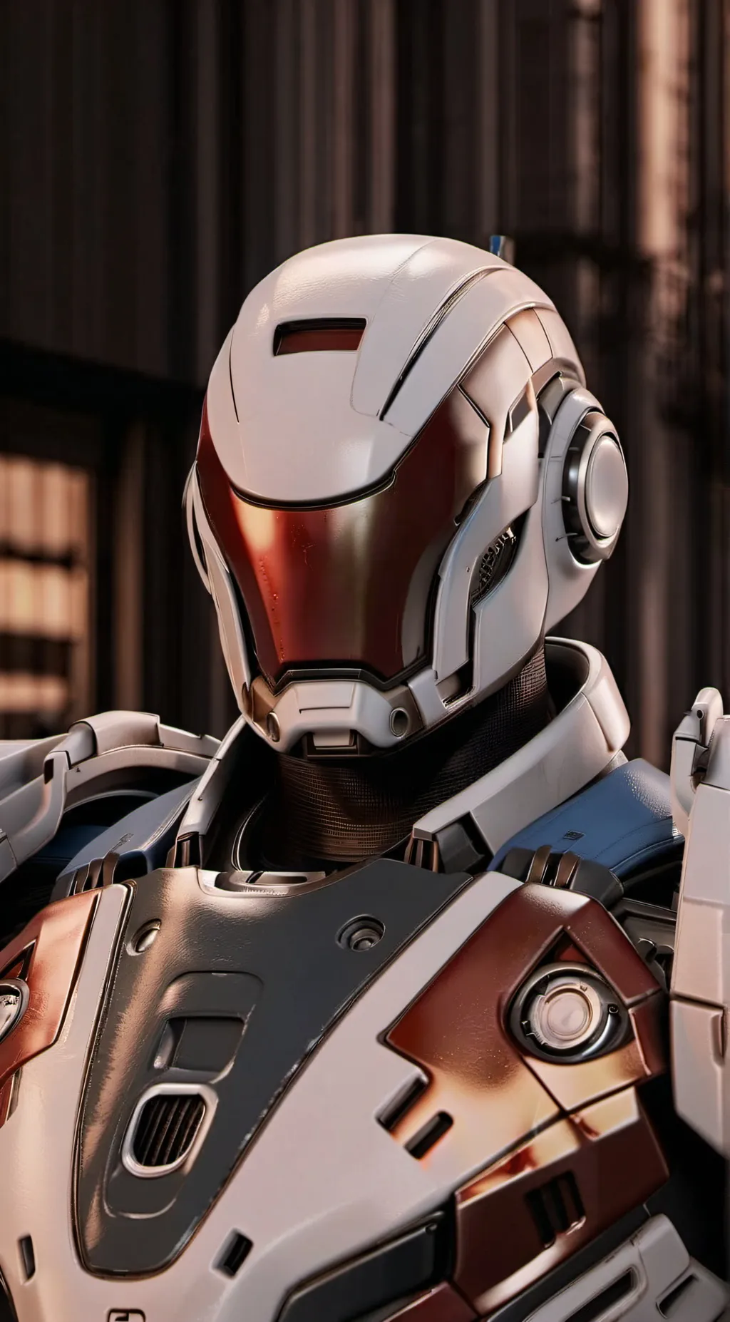 ai character: The factory background
