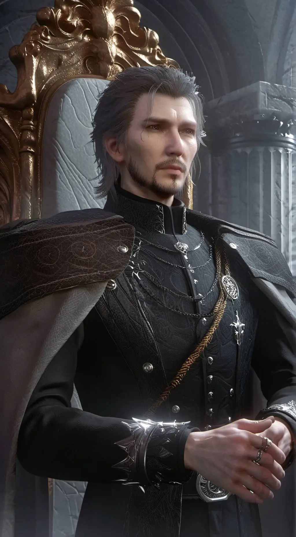 ai character: King Regis background