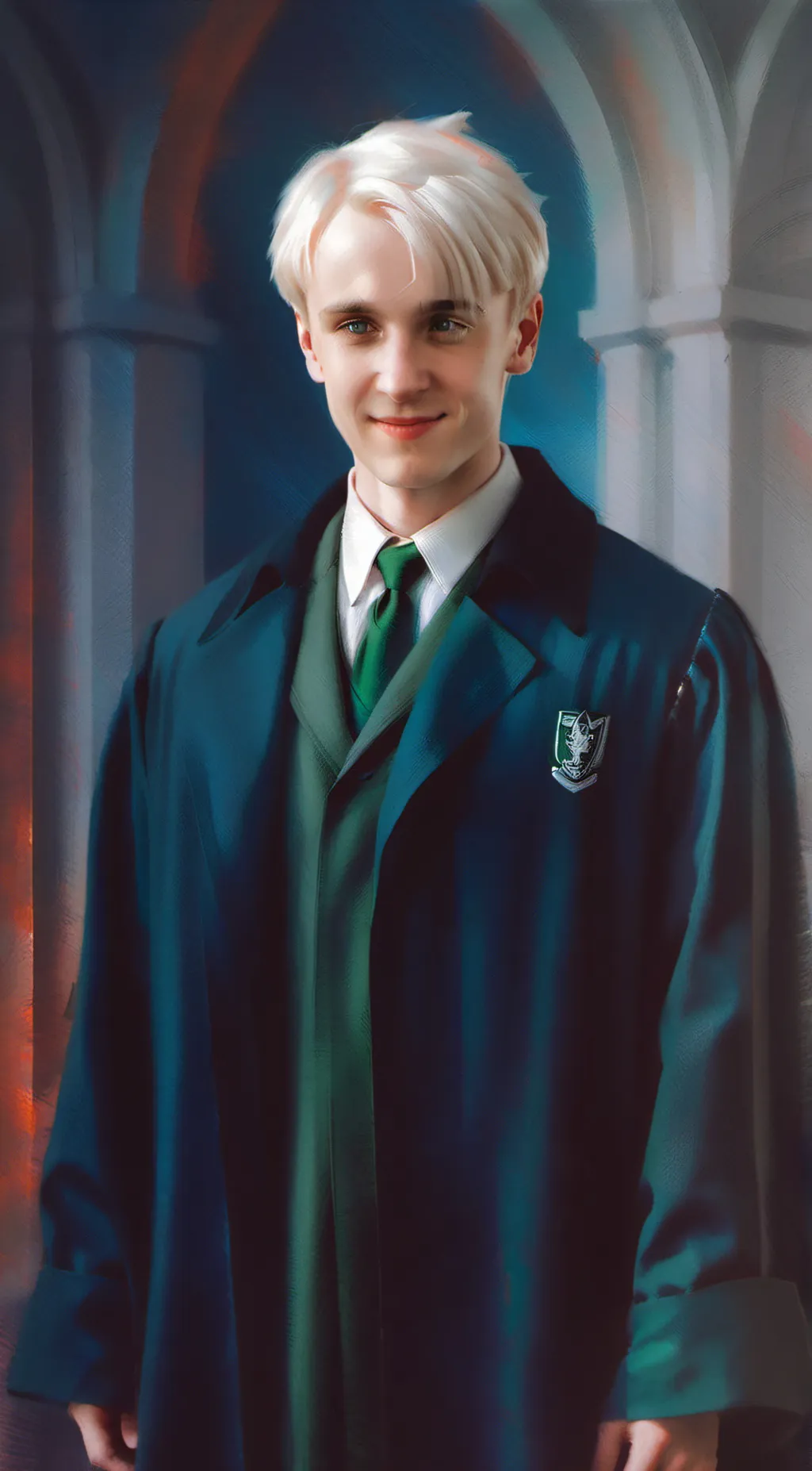 ai character: Draco Malfoy background
