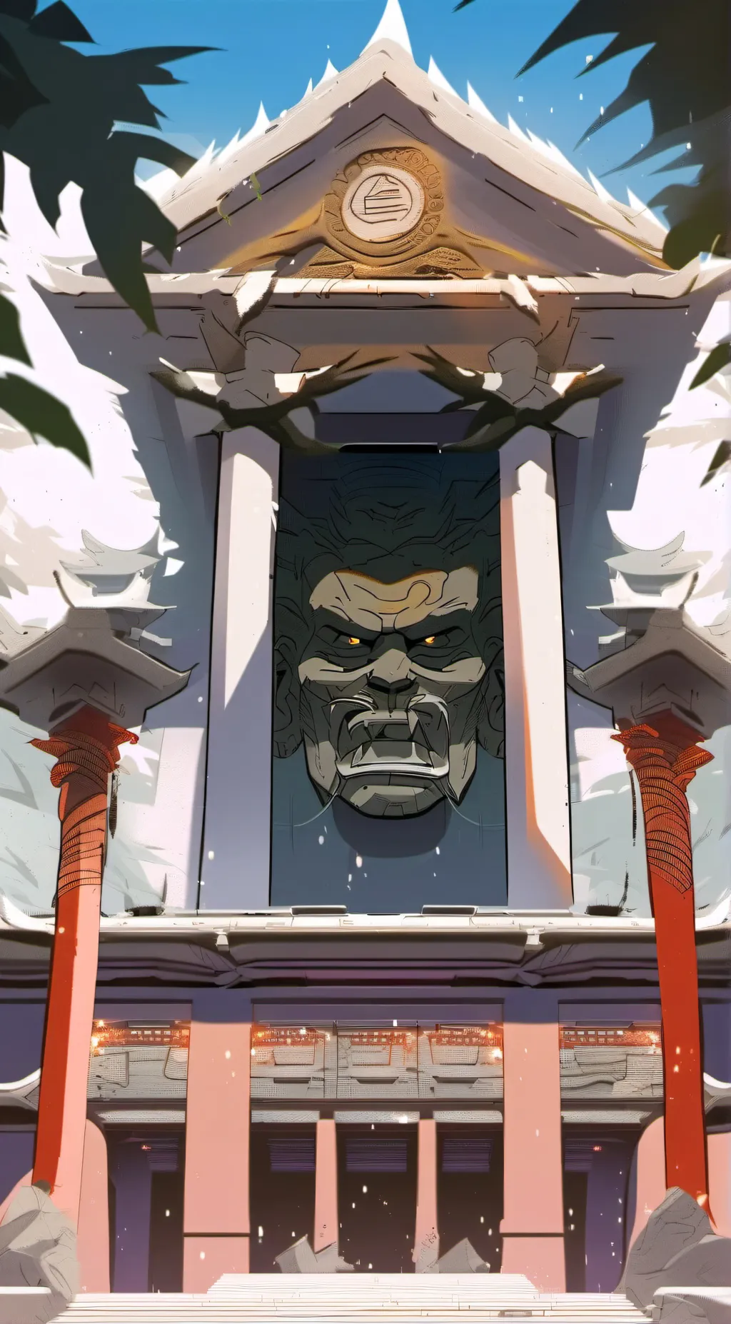 ai character: ninjago villains  background