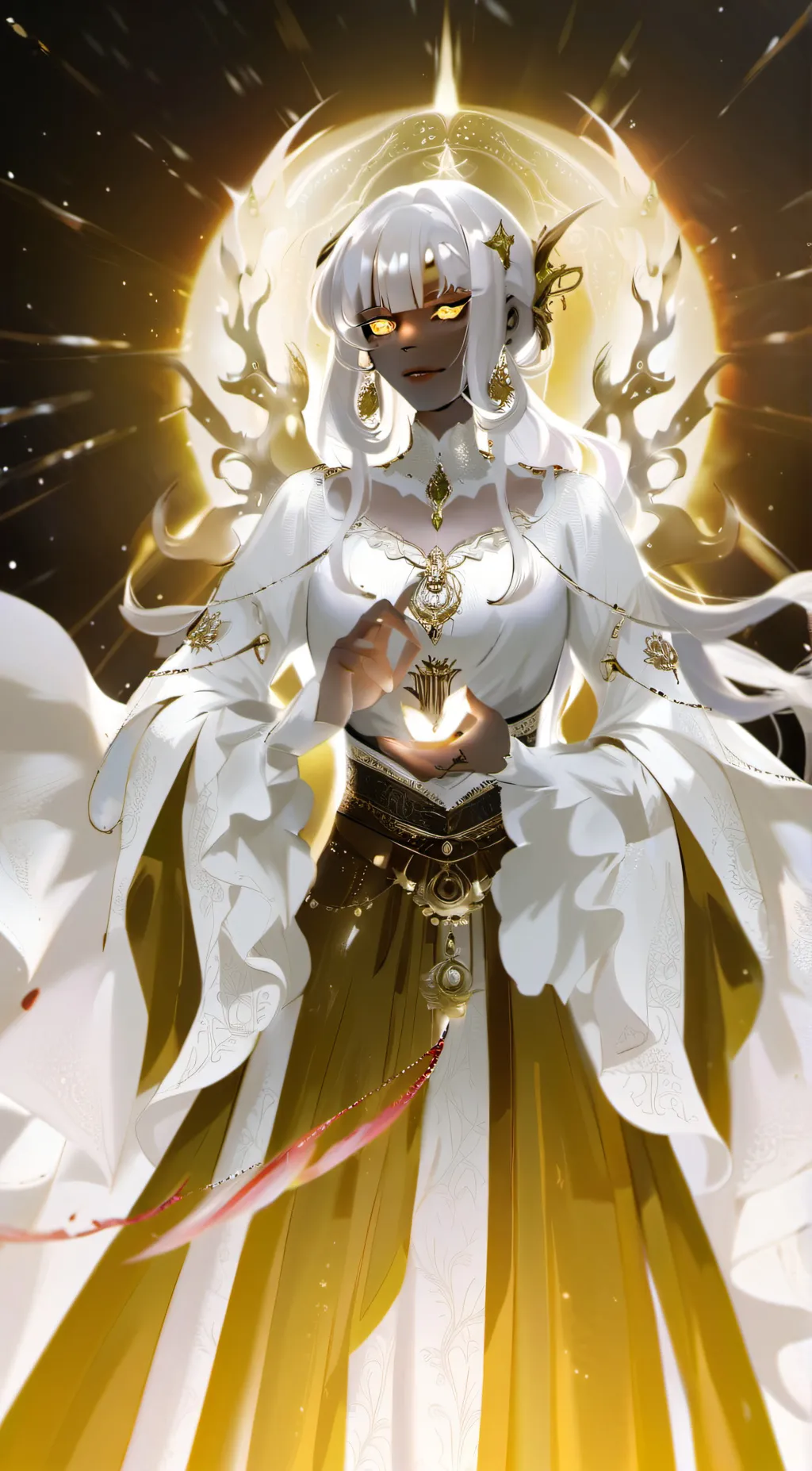 ai character: Star background