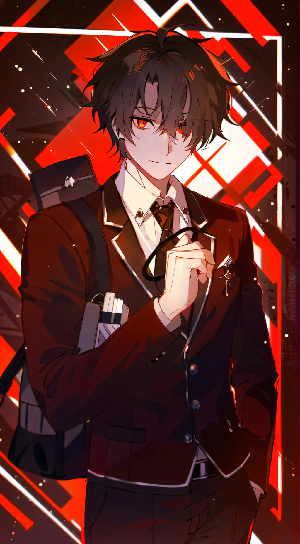 ai character: Horikita Manabu background