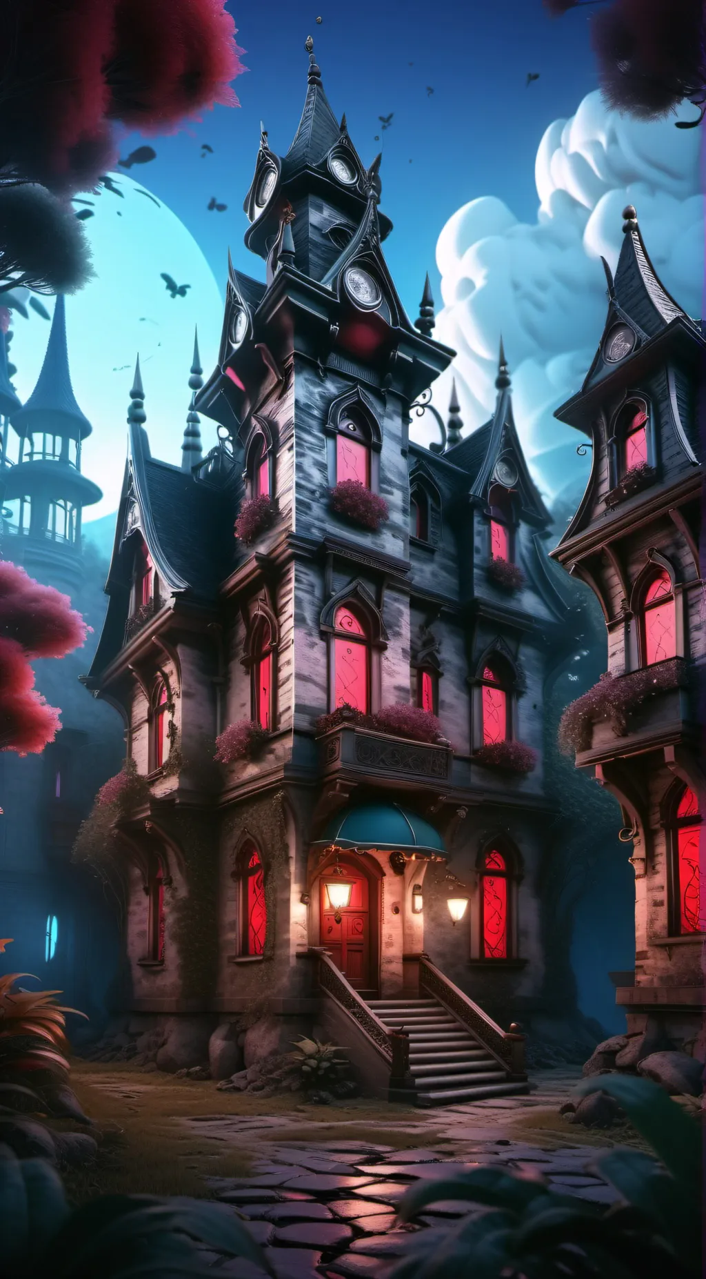 ai character: Hazbin Hotel!!!! background