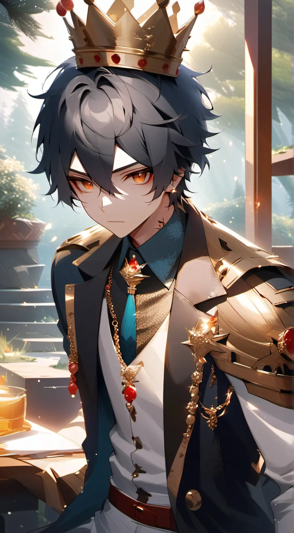 ai character: Nick  background