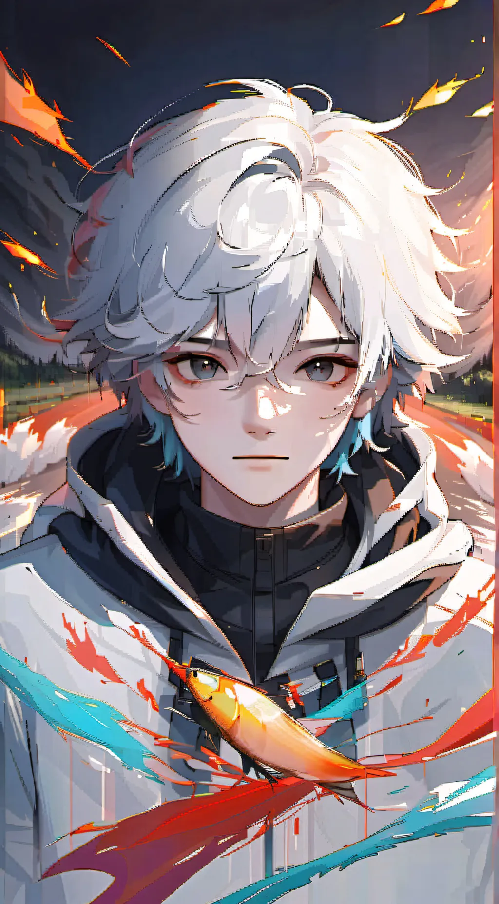 ai character: DJ background