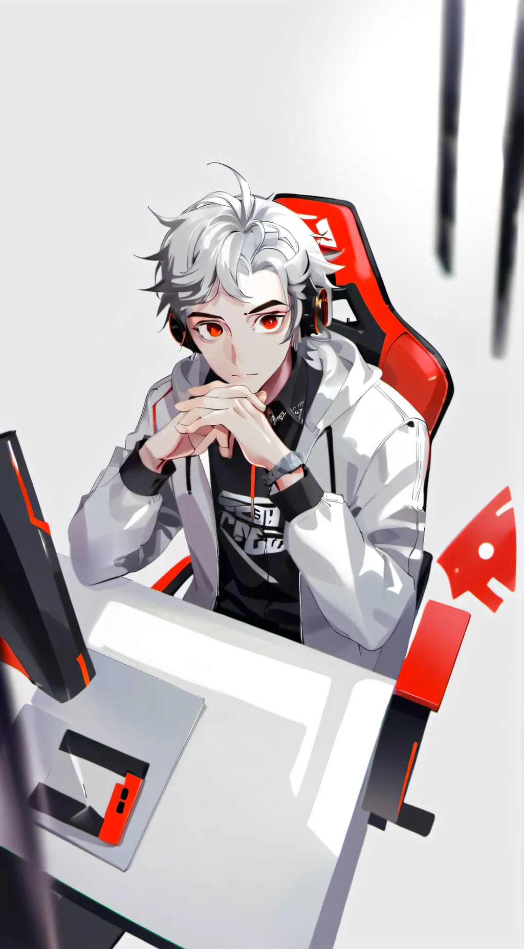 ai character: oliver background