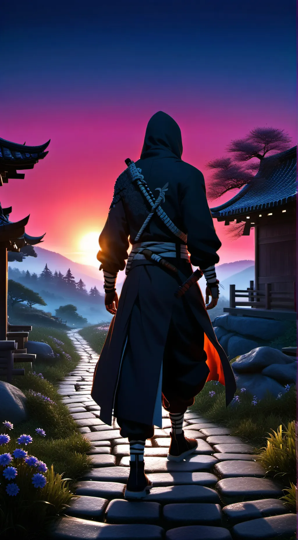 ai character: Ren background