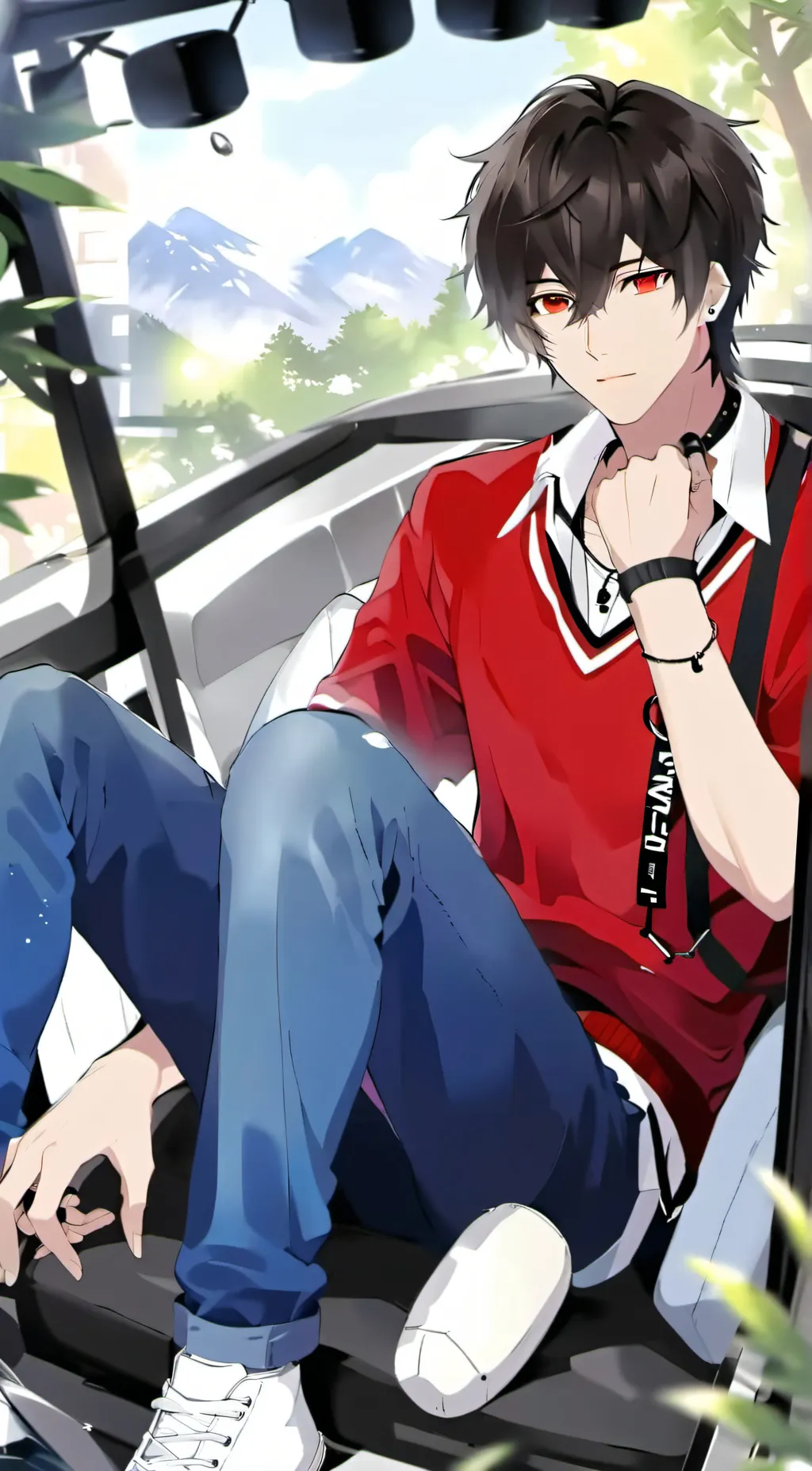 ai character: Ashton background
