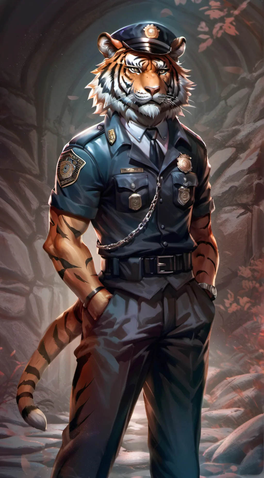 ai character: Striker  background