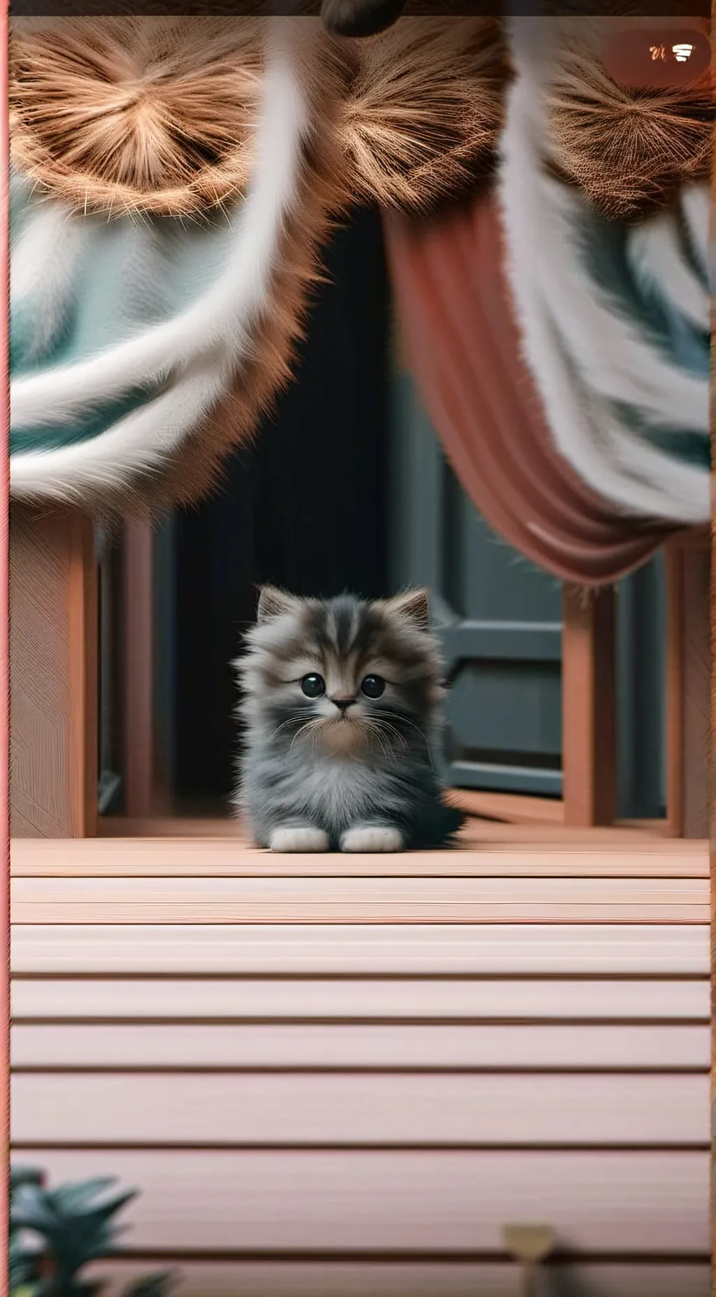 ai character: Kitty background