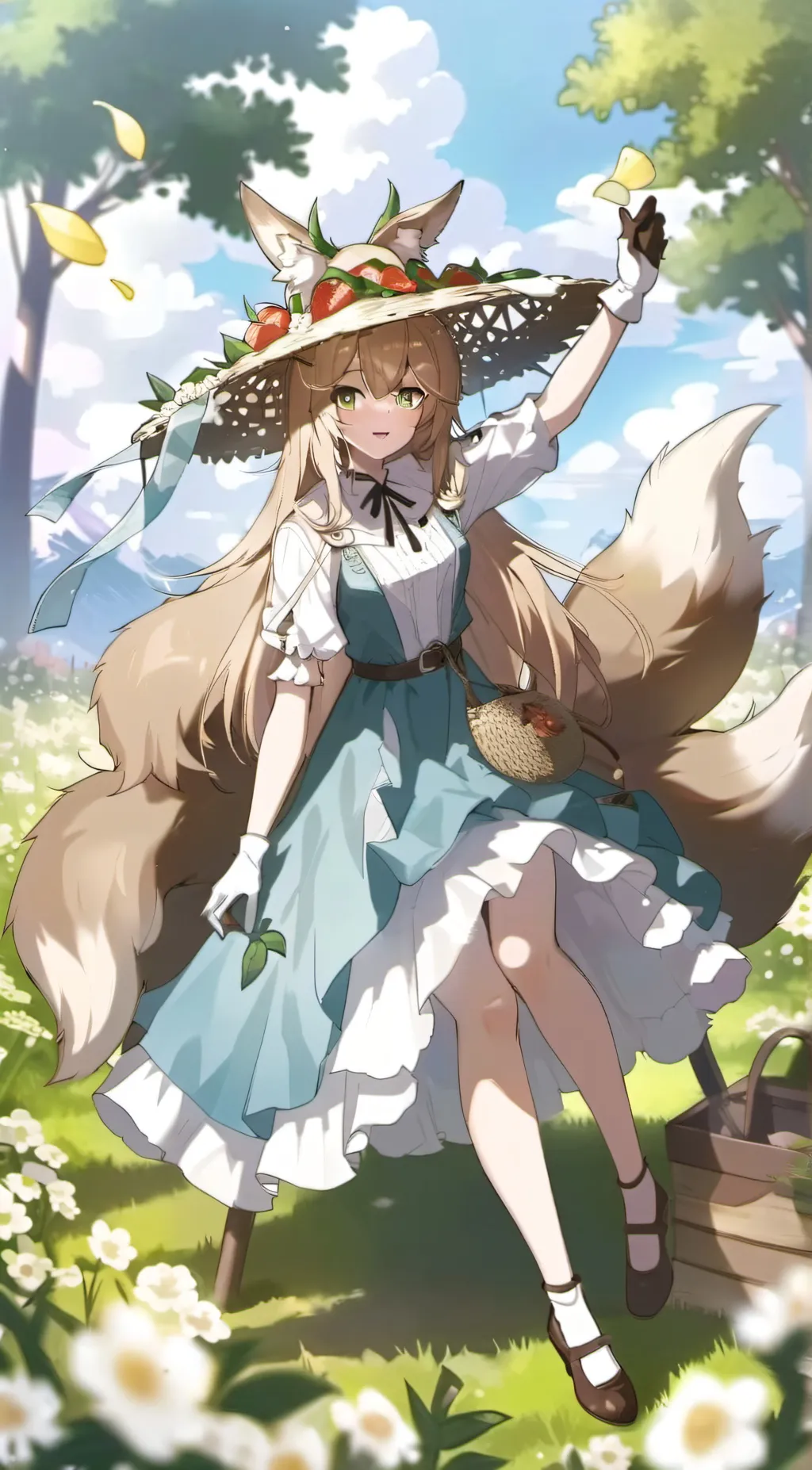 ai character: Sarah background