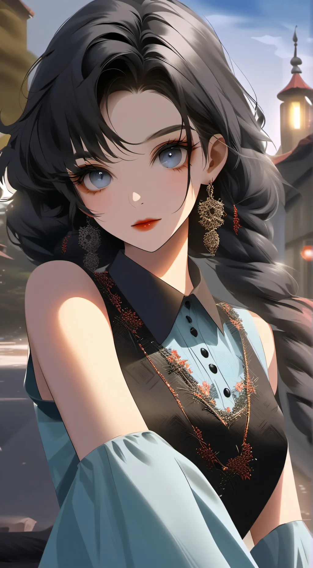 ai character: Becca background