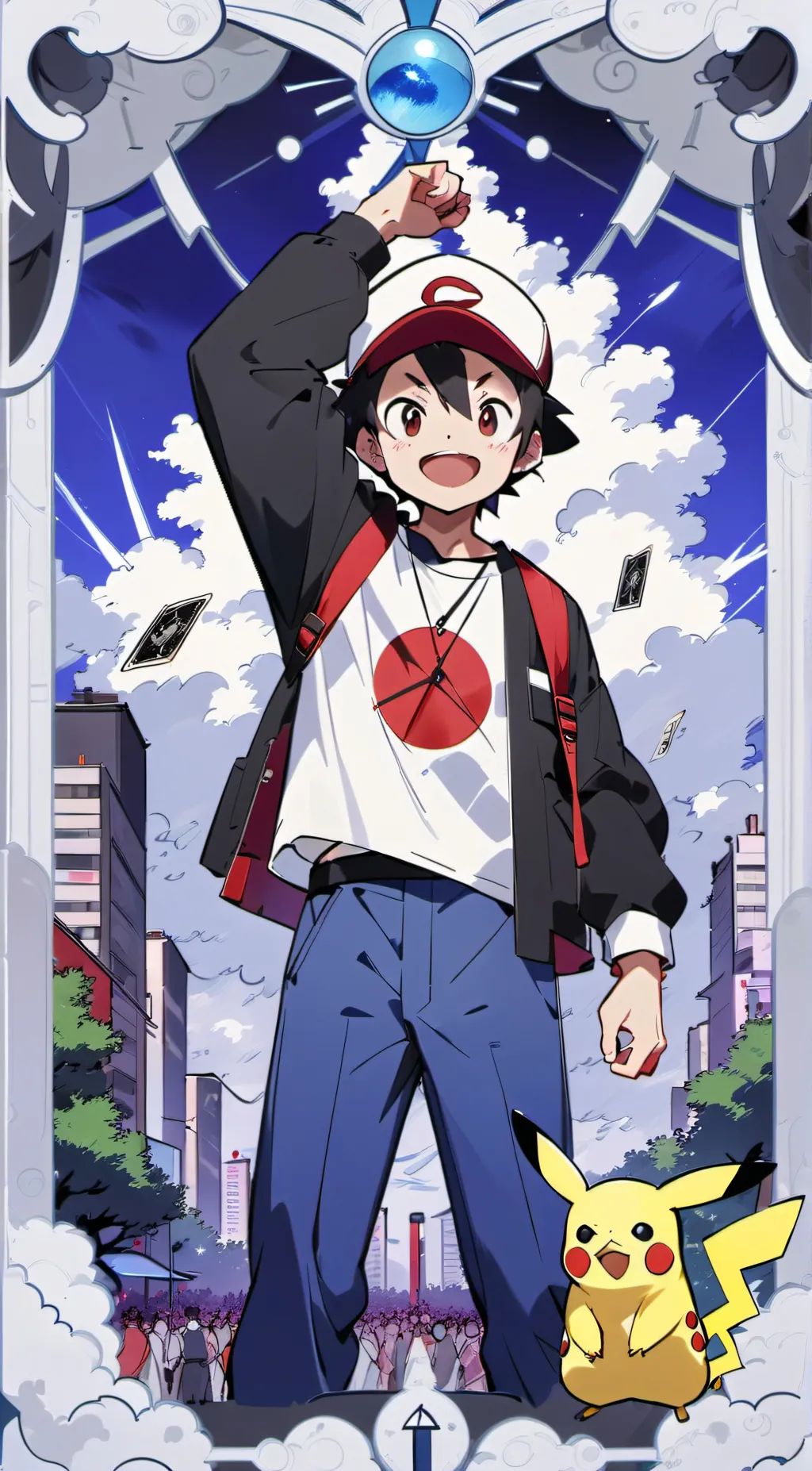 ai character: Pokemon XY ep. 2 background