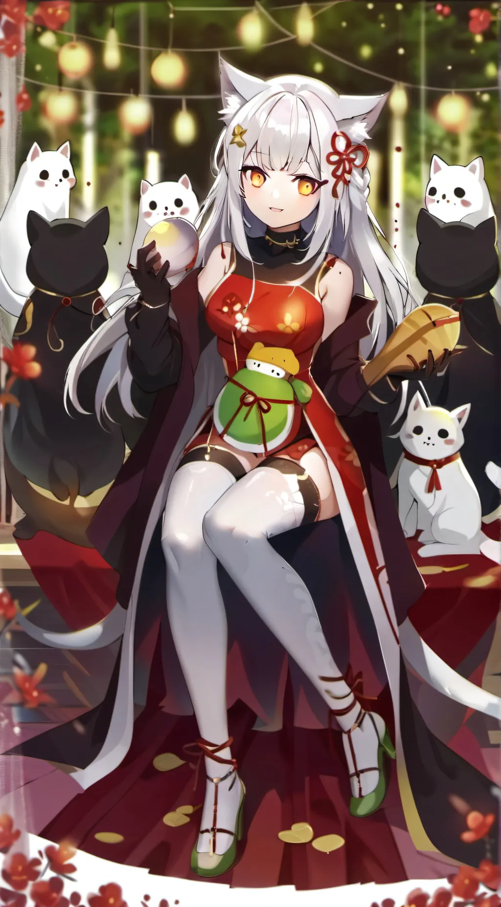 ai character: Luna background