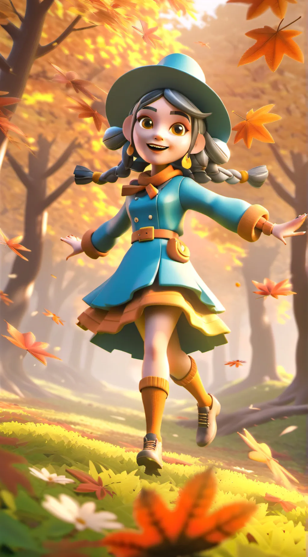 ai character: Amaya background