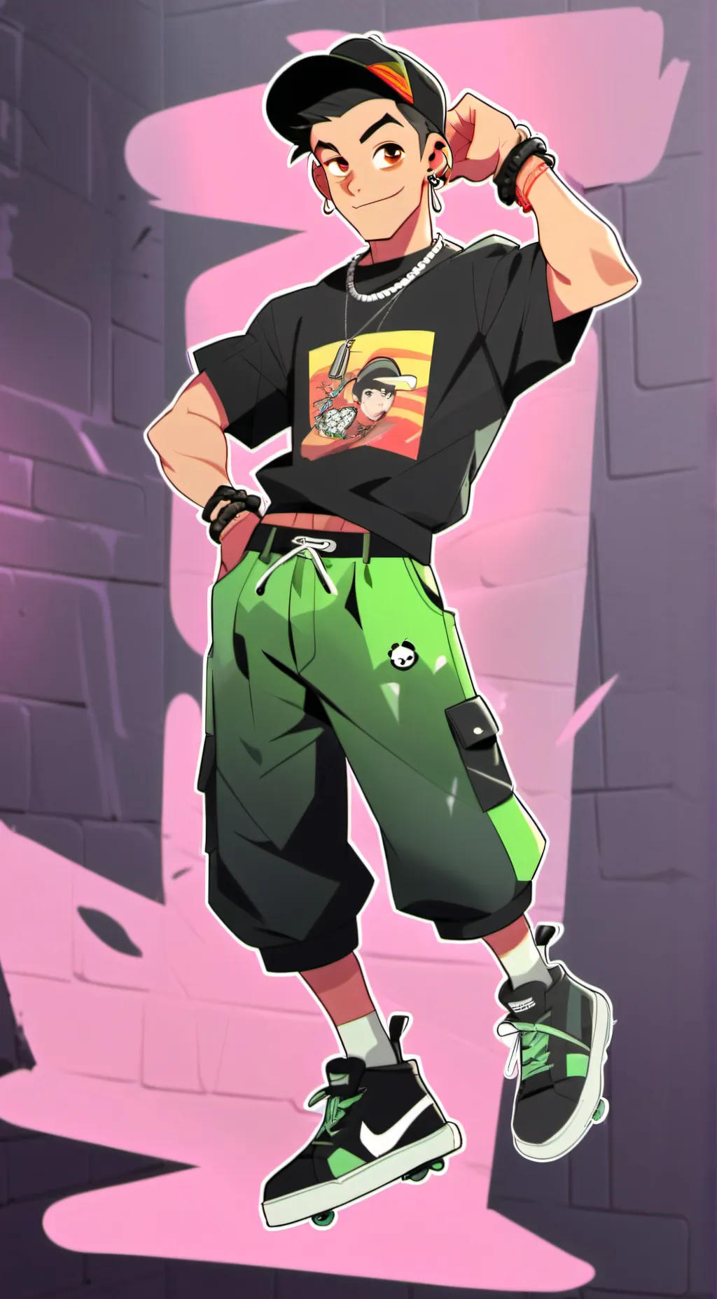 ai character: Jax background