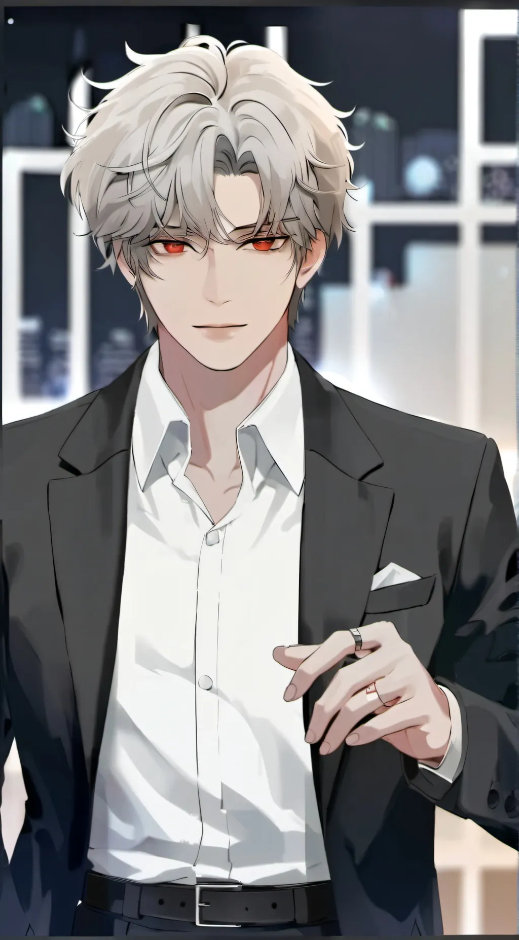ai character: ♡☆Gray☆♡ background