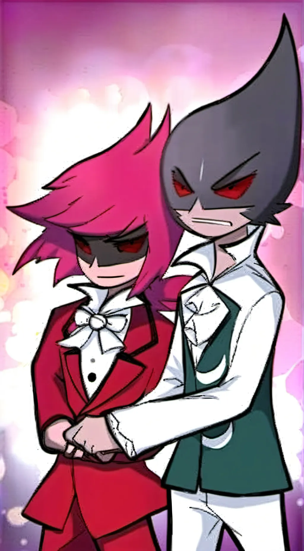 ai character: Alastra x Lucifer  background