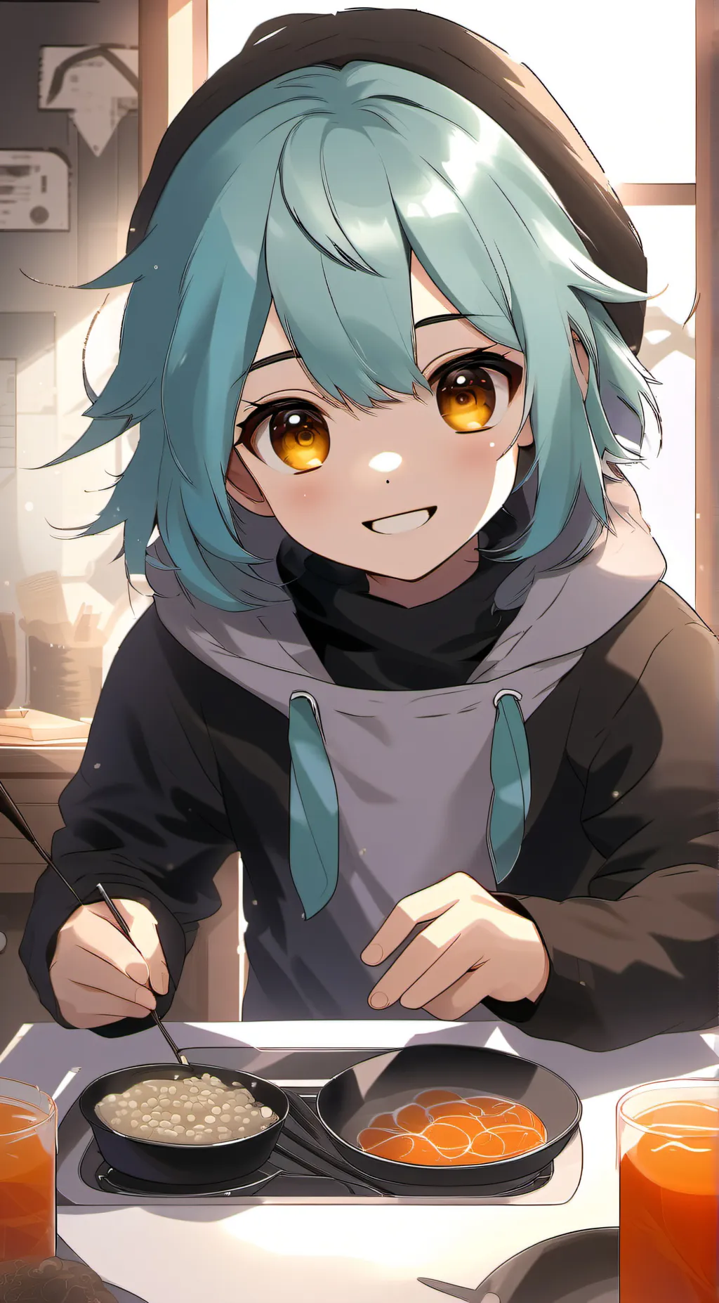 ai character: Tumina Muto  background