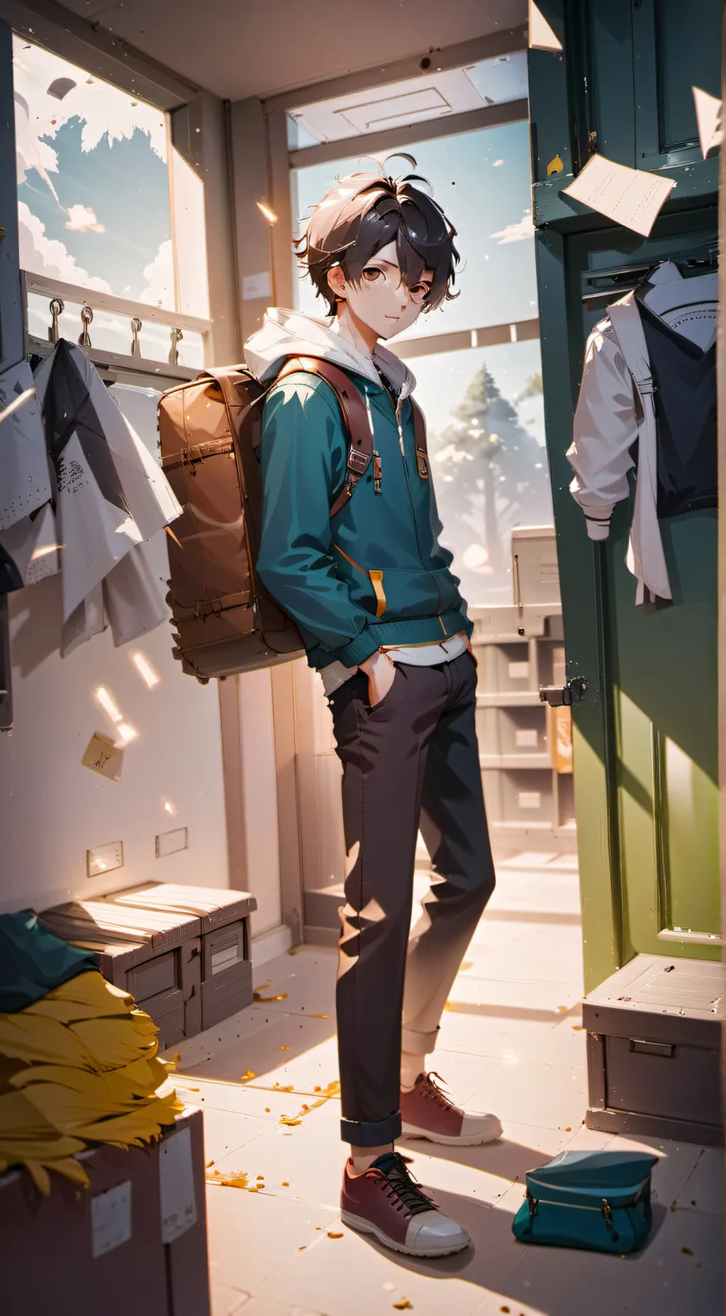 ai character: Cole background
