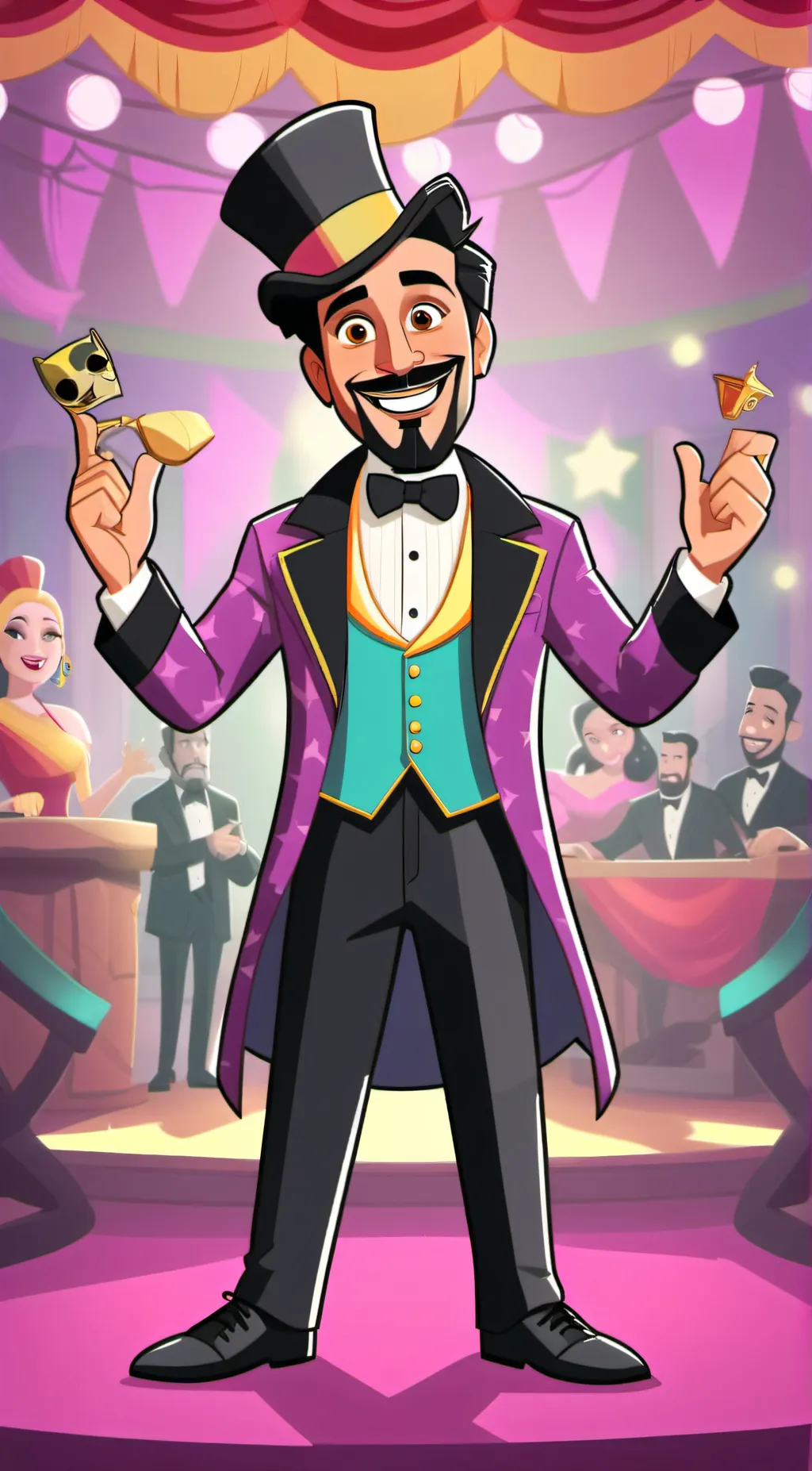ai character: tadc background