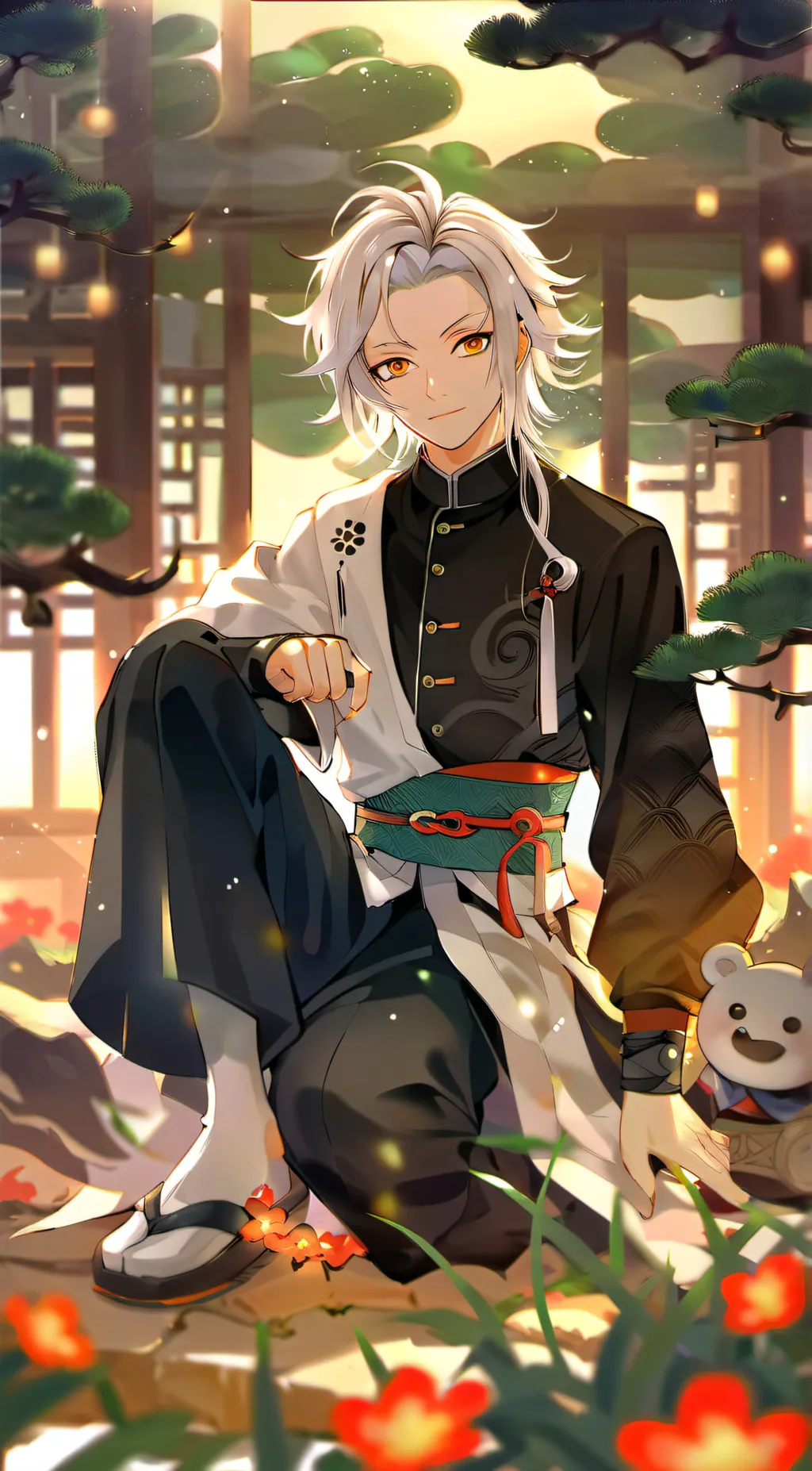 ai character: Giyuu background
