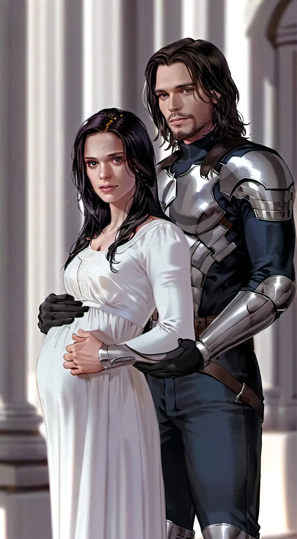 ai character: bucky barnes background
