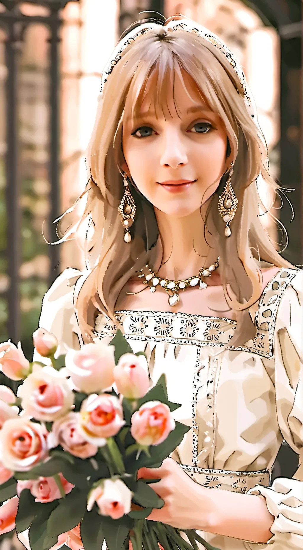 ai character: Taylor swift  background