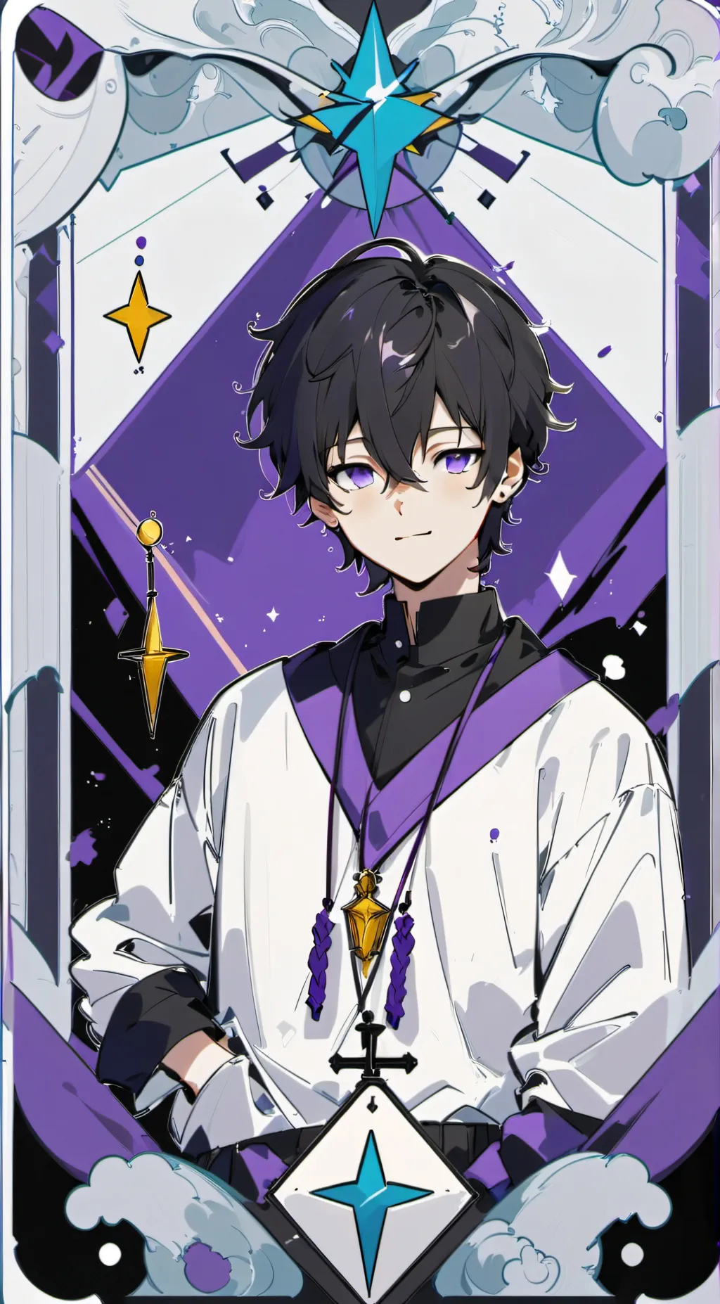 ai character: Asher  background