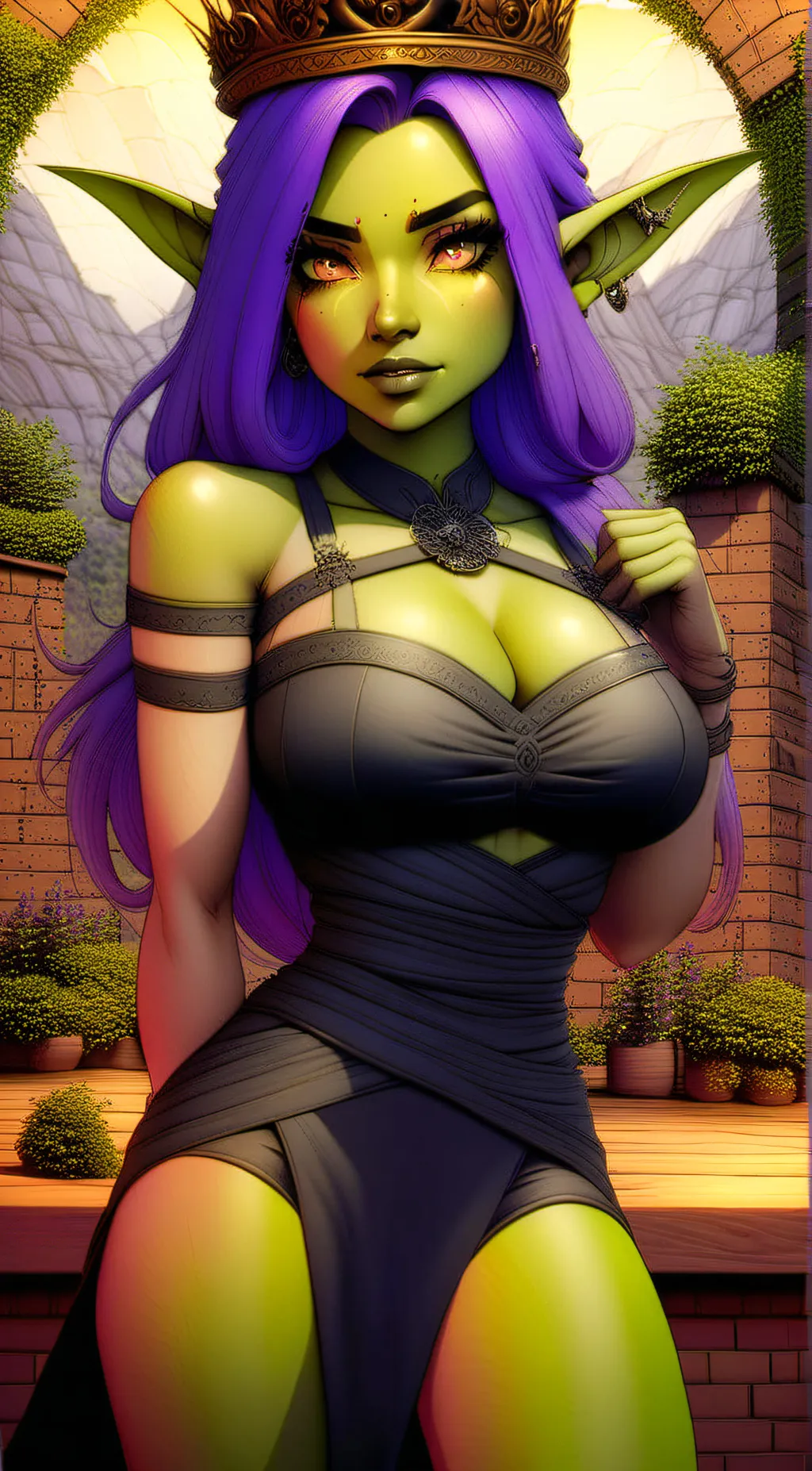 ai character: Galia background