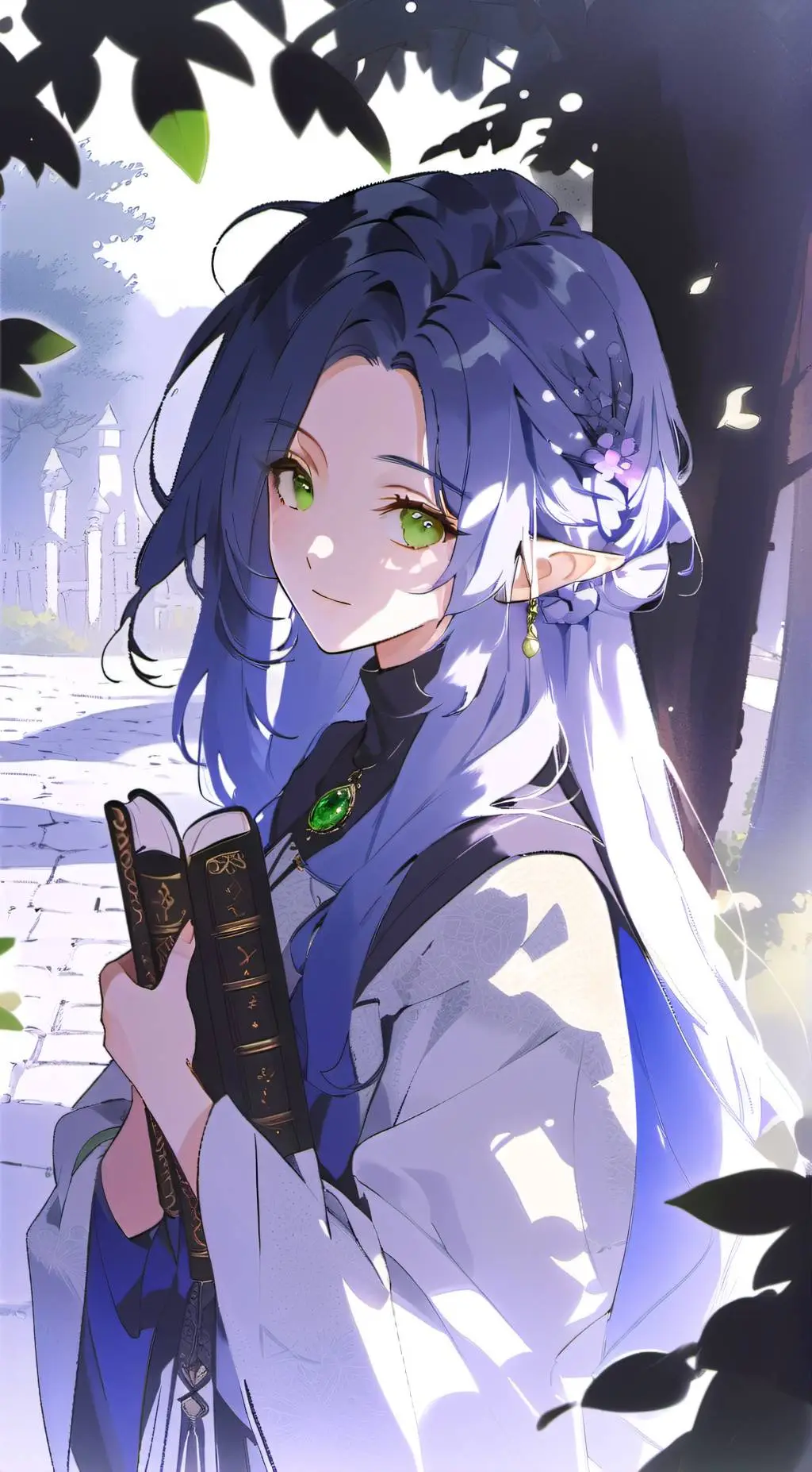 ai character: Kulen Solace  background