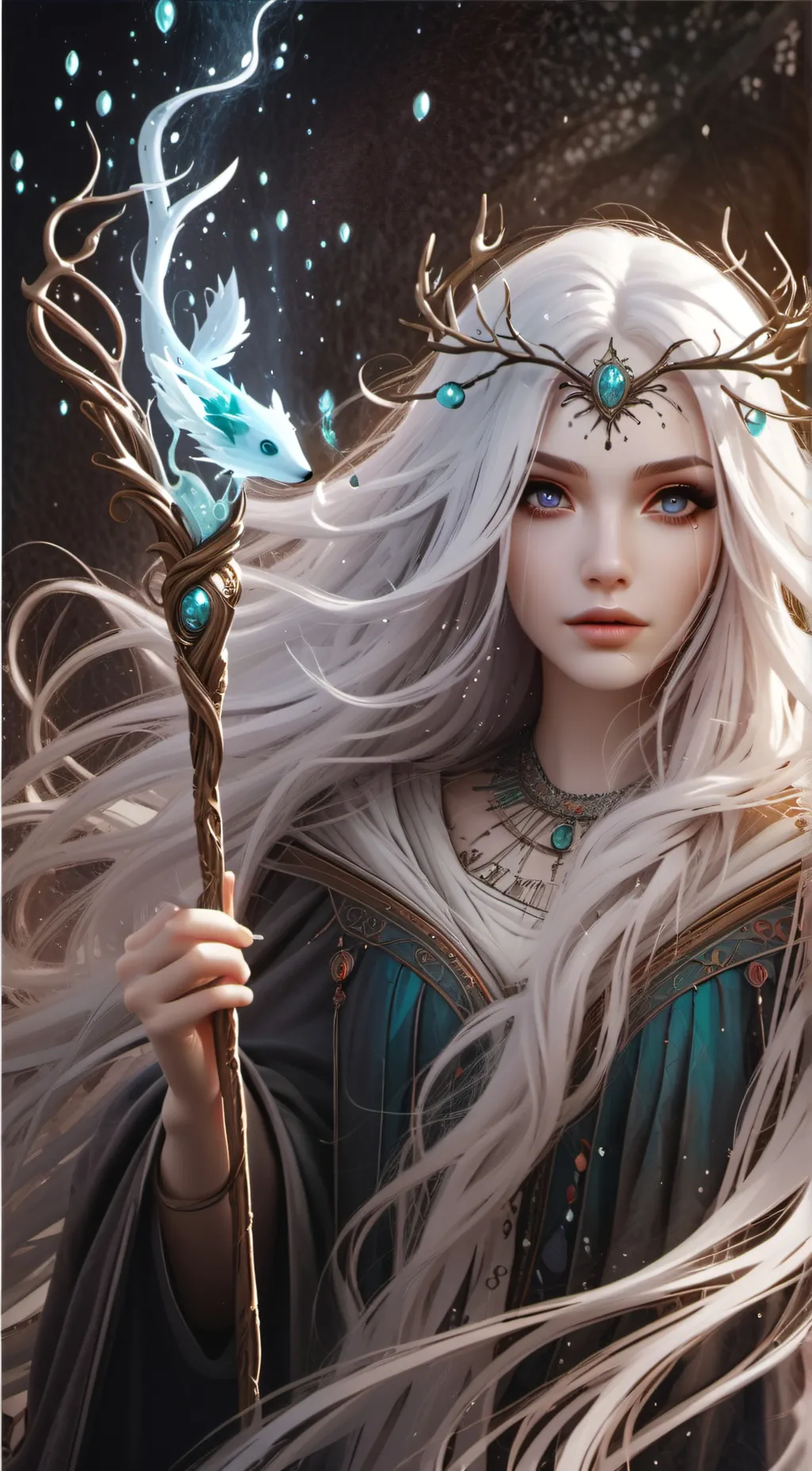 ai character: Aria background