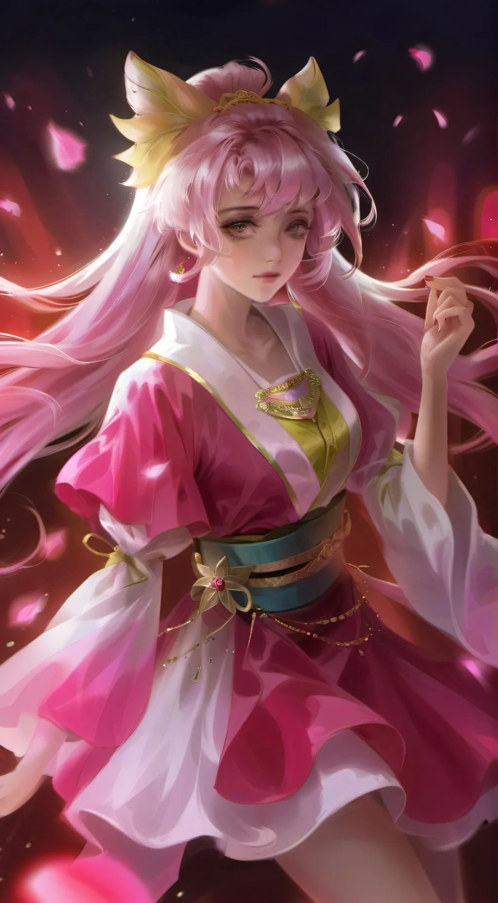 ai character: Mitsuri background