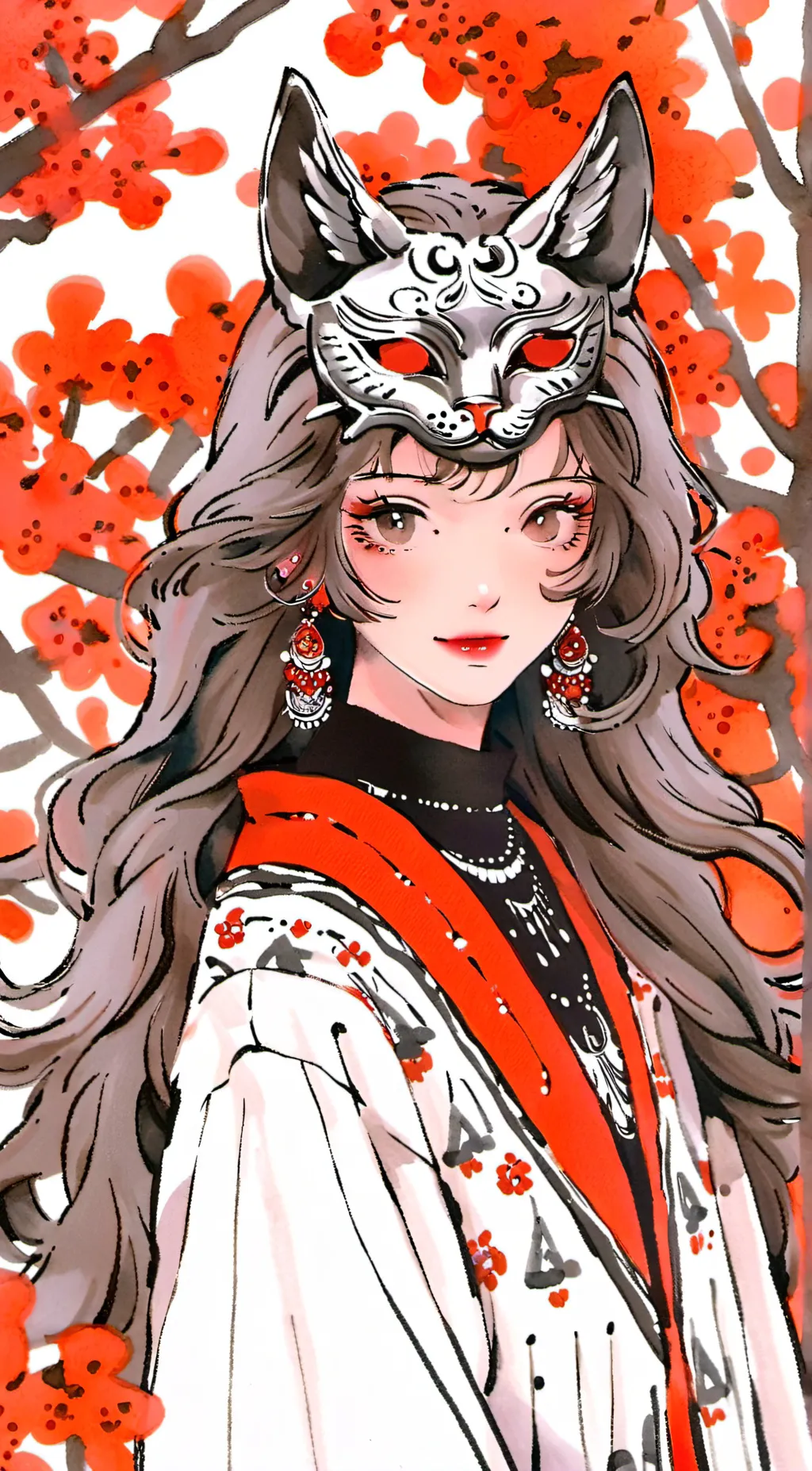 ai character: therian girl (haru background